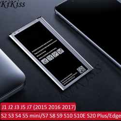 Batterie Samsung Galaxy J3 J5 J7 2015-2020 J1 J2 S2 S3 S4 S5 Mini S6 S7 Edge S7 S8 S9 S10 S10E S20 Plus G930F. vue 1