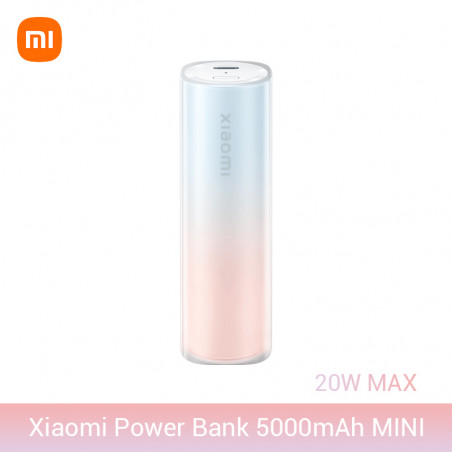 Power Bank 5000mAh 20W MAX Portable pour iPhone 12 13 14 Pro - Version P07ZM Mi Powerbank 5000 vue 0