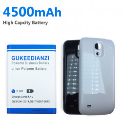Batterie de Remplacement étendue + Couverture Arrière Gratuite B500AE pour Samsung Galaxy S4 Mini I9190 I9195 I9192 -  vue 0