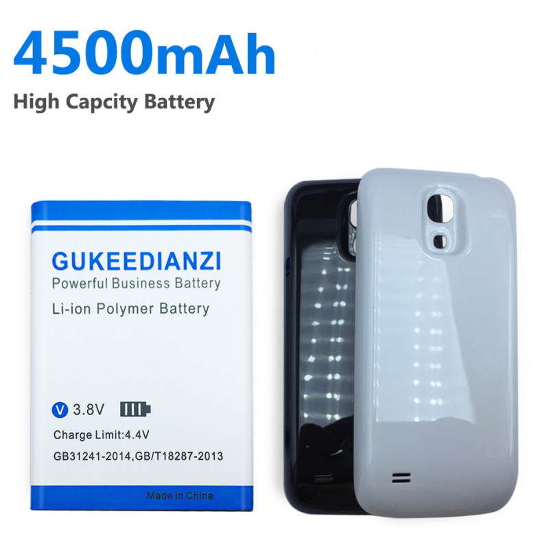 Batterie de Remplacement étendue + Couverture Arrière Gratuite B500AE pour Samsung Galaxy S4 Mini I9190 I9195 I9192 -  vue 0