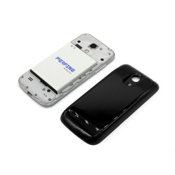 Batterie étendue BA500BE pour Samsung Galaxy S4 mini i9190 i9192 i9195 i9198, 3800mAh, avec étui bleu. vue 0