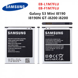 Batterie Originale EB-L1M7FLU EB-F1M7FLU 1500mAh pour Samsung Galaxy S3 Mini GT-I8190 i8160 I8190N GT-i8200 S7562 G313 W vue 0