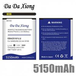 Batterie DaDaXiong 5150mAh pour Samsung Galaxy S3 Mini I8190 I699 Ace 2 I8160 S7562 S7562I S7568 I8190N I739 S7580. vue 0