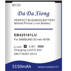 Batterie DaDaXiong 5150mAh pour Samsung Galaxy S3 Mini I8190 I699 Ace 2 I8160 S7562 S7562I S7568 I8190N I739 S7580. vue 1