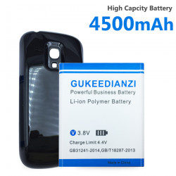 Batterie 4500mAh et étui de téléphone portable gratuit pour Samsung Galaxy S3 mini i8190 I8190N s3mini. vue 0