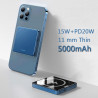 Macsafe - Mini Batterie Externe Magnétique 10000mAh Chargeur Sans Fil pour iPhone 13/14 et Xiaomi vue 0