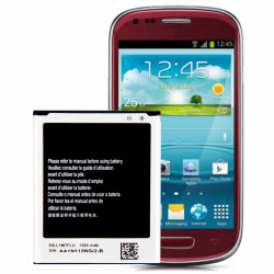 Batterie D'origine Pour Samsung Galaxy S3 Mini GT-I8190 i8160 I8190N GT-i8200 S7562 G313 EB-L1M7FLU EB-F1M7FLU. vue 4