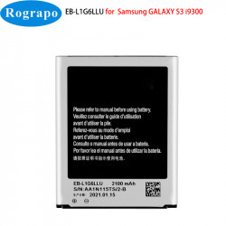 Batterie 2100mAh EB-L1G6LLU EB-L1G6LLA pour Samsung GALAXY S3 Neo I9300 GT-I9301i I9308 L710 I535 avec NFC - Nouvelle Co vue 0