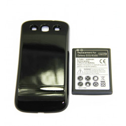 Batterie Longue Durée EB-L1G6LLU 4300mAh + Couvercle pour Samsung Galaxy S3 III S 3 i9300 I9308 I9305 L710 i747 i535 T9 vue 1