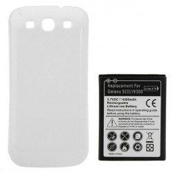Batterie Longue Durée EB-L1G6LLU 4300mAh + Couvercle pour Samsung Galaxy S3 III S 3 i9300 I9308 I9305 L710 i747 i535 T9 vue 2