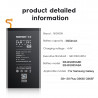 Batterie au Lithium Polymère pour Samsung Galaxy S9, S8 Plus, S7, S6 Edge, S5, S4, NFC, S3, EB-BG920ABE, EB-BG930ABE, E vue 2