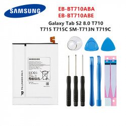 Batterie Originale EB-BT710ABA EB-BT710ABE 4000mAh pour Galaxy Tab S2 8.0 SM-T710 T713 T715 T719C T713N + Outils vue 0