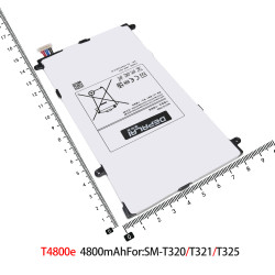 Batterie SP4960C3A T4800E EB-BT810ABE pour Samsung Galaxy Tab A 9.7 S2 SM-T810 T815C T817V P1000 P1010 SM-T320 T321 T325 vue 4