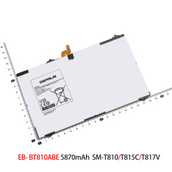 Batterie SP4960C3A T4800E EB-BT810ABE pour Samsung Galaxy Tab A 9.7 S2 SM-T810 T815C T817V P1000 P1010 SM-T320 T321 T325 vue 5