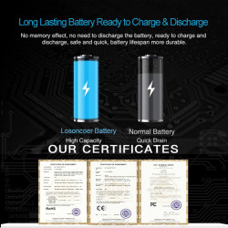 Batterie 100% mAh 4600 Original pour Samsung Galaxy S I9000 S1 I589 I8250 I919U I9003 T959 I897 vue 3