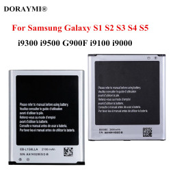 Batterie de Remplacement NFC Compatible avec Samsung Galaxy S1 S2 S3 S4 S5 i9500 i9000 G900F i9100 i9300. vue 0