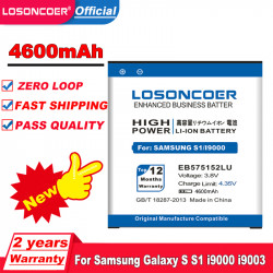 Batterie 4600mAh pour Samsung Galaxy S I9000 S1 I589 I8250 I919U I9003 T959 I897. vue 0