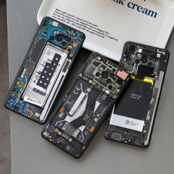 Étui de Téléphone Luxe pour Samsung Galaxy M31 M22 M52 M23 M32 5G M13 M12 M33 M30s M51 M53 M62 M23 avec Batterie, Cal vue 0