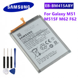 Batterie EB-BM415ABY Originale Rechargeable Haute Capacité pour Samsung Galaxy M51, M515F, M62, F62 vue 0
