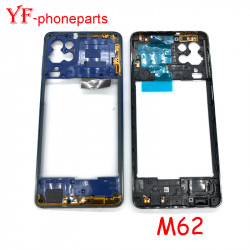 Kit de Réparation 10 Pièces pour Samsung Galaxy M62 M625 - Haute Qualité - Cadre Central, Couvercle Arrière, Batteri vue 0