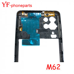 Kit de Réparation 10 Pièces pour Samsung Galaxy M62 M625 - Haute Qualité - Cadre Central, Couvercle Arrière, Batteri vue 1