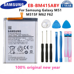 Batterie de Remplacement Originale EB-BM415ABY 7000mAh pour Galaxy M51 M515F M62 F62 avec Outils Inclus. vue 0
