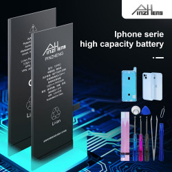Batterie Haute Capacité Originale pour iPhone X XR XS 11 12 Mini Pro Max Promax - Remplacement de Téléphone avec Gara vue 0