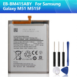 Batterie de Remplacement EB-BM415ABY pour Samsung Galaxy M515F M51, 7000mAh vue 0