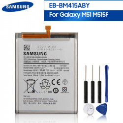 Batterie de Remplacement Originale EB-BM415ABY pour Galaxy M51 M515F, 6800mAh vue 0