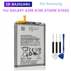Batterie De Remplacement d'origine EB-BA202ABU pour Samsung GALAXY A20e A10e A102W A102U A202F Téléphone - 3000mAh + O vue 0
