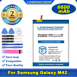 Batterie 100% Originale Samsung Galaxy Fold M42, 6600mAh, EB-BM425ABY vue 0