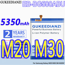 Batterie Haute Capacité EB-BG580ABU 5350mAh pour Samsung Galaxy M20 M30 SM-M205F vue 0