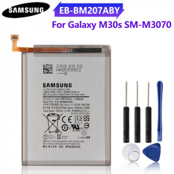 Batterie de Remplacement EB-BM207ABY mAh pour Samsung Galaxy M30S SM-M3070 M3070 M30, 6000mAh vue 0
