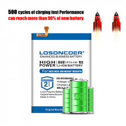 Batterie EB-BG580ABU GH82-18701A pour Samsung Galaxy M20 M30 SM-M205F M205FN M205G SM-M205F et M20 - 5300mAh vue 2