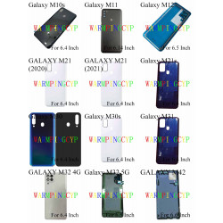 Coque Arrière de Batterie pour Samsung Galaxy M10 M10s M11 M12 M20 M21 2020 2021 M21s M30 M30s M31 M31s M32 4G INDE 5G  vue 0
