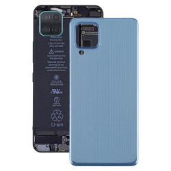 Coque Arrière de Batterie Bleue pour Samsung Galaxy M32 SM-M325 vue 0
