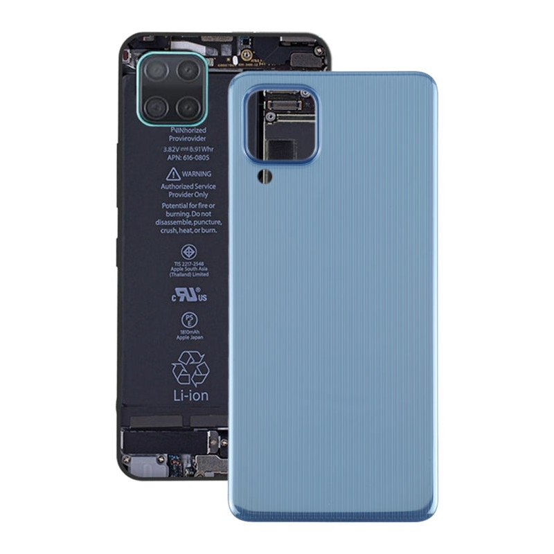 Coque Arrière de Batterie Bleue pour Samsung Galaxy M32 SM-M325 vue 0
