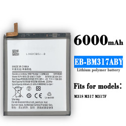 Batterie Originale EB-BM317ABY pour SAMSUNG Galaxy M31S M317, 6000mAh. vue 0
