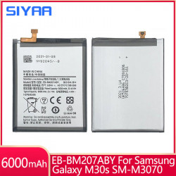 Batterie EB-BM207ABY pour Samsung Galaxy M30s SM-M3070 M3070 M21 M31 M215 M30S M31 M315F M307 M21 F41 M21S M20S - 6000mA vue 0