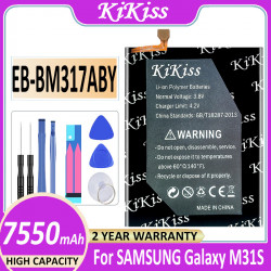 Batterie Puissante Originale EB-BM317ABY pour SAMSUNG Galaxy M31S - 7550mAh vue 0