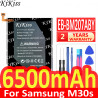 Batterie EB-BM317ABY EB-BM207ABY EB-BG580ABU pour Samsung Galaxy M31S M30s M30 M20 SM-M3070 M3070 M21 M31 M215 SM-M205F. vue 2
