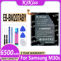 Batterie d'Origine EB-BM207ABY 6500mAh pour Samsung Galaxy M30s SM-M3070 M3070 M21 M31 M215. vue 0