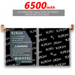 Batterie d'Origine EB-BM207ABY 6500mAh pour Samsung Galaxy M30s SM-M3070 M3070 M21 M31 M215. vue 3