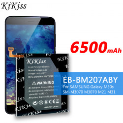 Batterie EB-BM207ABY 6500 mAh pour Samsung Galaxy M30s SM-M3070 M3070 M21 M31 M215. vue 0