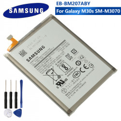 Batterie EB-BM207ABY Originale de 6000mAh pour Samsung Galaxy M30s SM-M3070 M3070 M21 M31 M215 M30S M31 M315 M307 M21 F4 vue 0