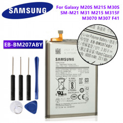 Batterie EB-BM207ABY 6000mAh pour Galaxy M30s SM-M3070 avec Outils Gratuits Inclus. vue 0