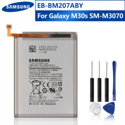 Batterie de Remplacement Authentique Rechargeable EB-BM207ABY pour GALAXY M30s SM-M3070, 6000 mAh. vue 0