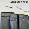 Couvercle de batterie arrière en verre pour SAMSUNG Galaxy M10, M20, M30, M11, M21, M31, avec panneau d'objectif - Piè vue 2