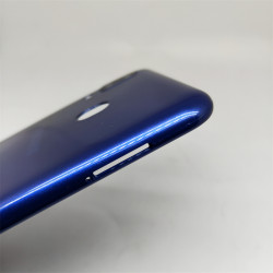 Couvercle de Batterie Samsung Galaxy M20 avec Verre d'Objectif d'Appareil Photo et Clé Latérale. vue 3
