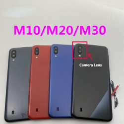 Couvercle de batterie Samsung Galaxy M10 M105F M20 M205F M30 M305F avec lentille en verre pour appareil photo. vue 0